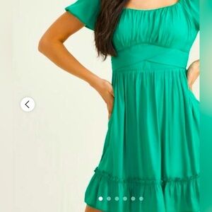 Altered State Dress Size M Green